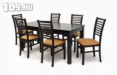 Étkező - Berta asztal + 6 db Dávid szék