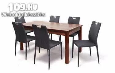 Étkező - Berta asztal + 6 db Szofi szék