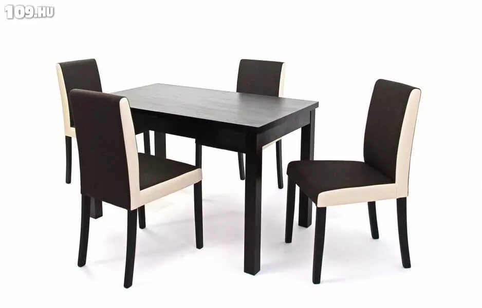 Étkező - Kis Berta asztal + 4 db Kanzo szék