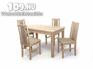 Étkező - Kis Berta asztal + 4 db Félix szék