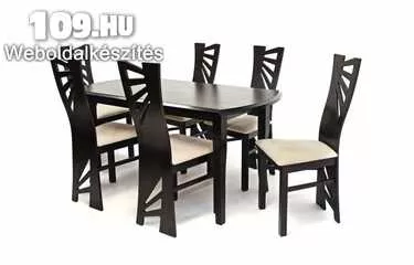 Étkező - Cleo asztal + 6 db Stella szék
