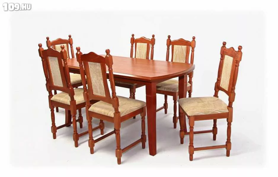 Étkező - Cleo asztal + 6 db Wénusz szék